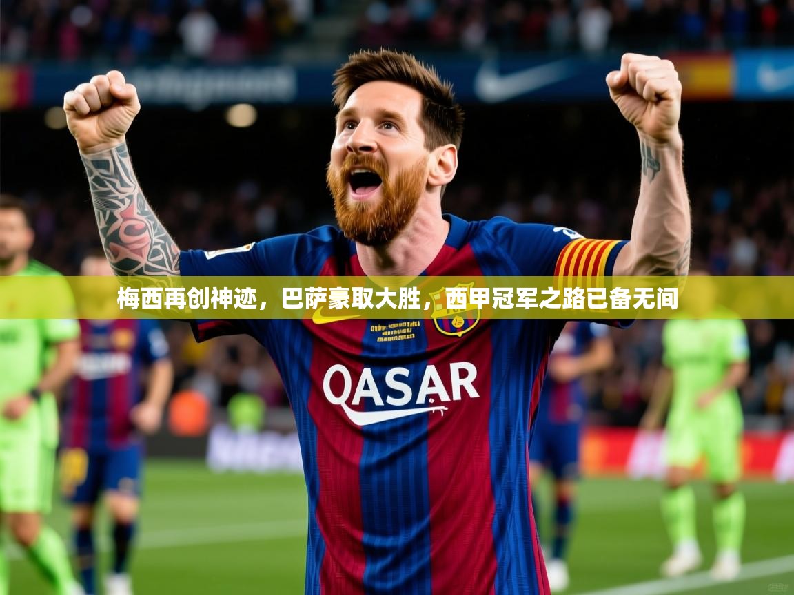 梅西再创神迹,巴萨豪取大胜,西甲冠军之路已备无间 梅西再创神迹,巴萨豪取大胜,西甲冠军之路已备无间
