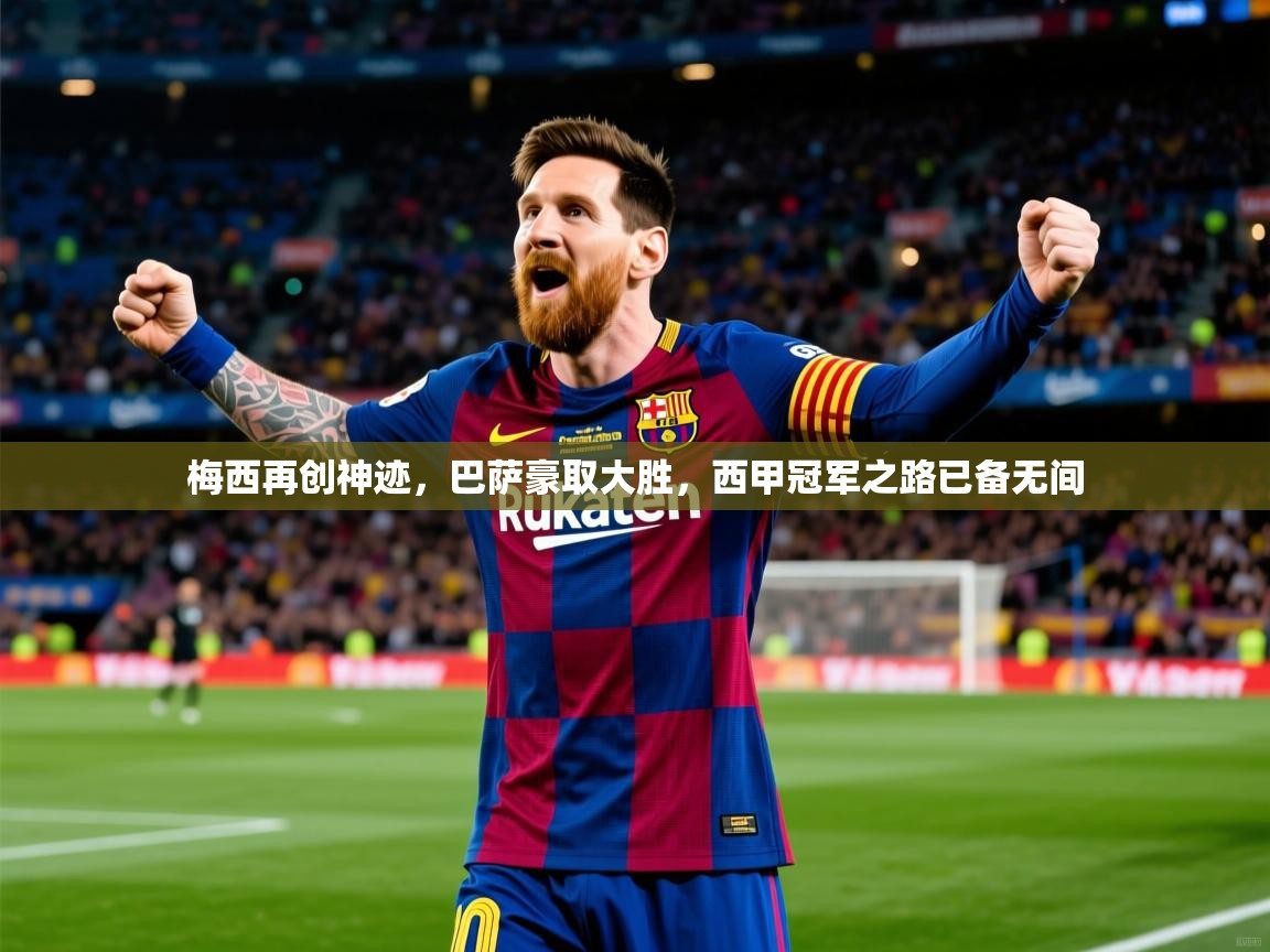 梅西再创神迹,巴萨豪取大胜,西甲冠军之路已备无间 梅西再创神迹,巴萨豪取大胜,西甲冠军之路已备无间