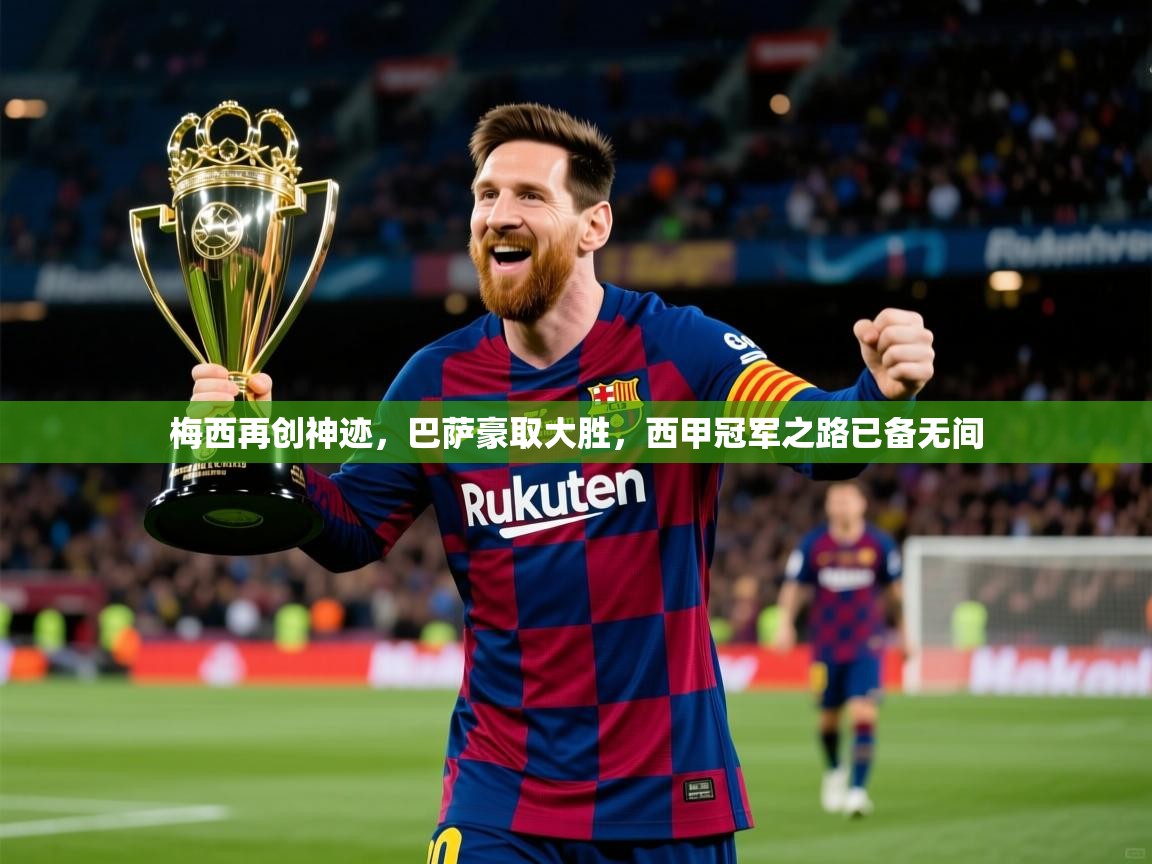 梅西再创神迹,巴萨豪取大胜,西甲冠军之路已备无间 梅西再创神迹,巴萨豪取大胜,西甲冠军之路已备无间